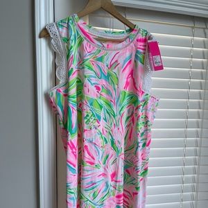 Lilly Pulitzer Croc My World XL dress. Nwt